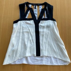 BCBG Max Azria cut-out top